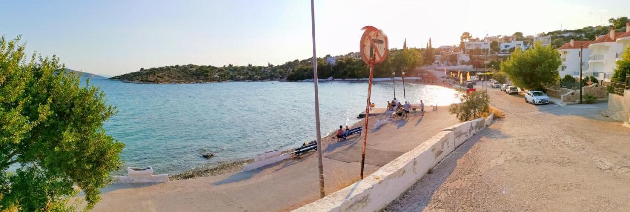 Ξένιος Ζευς Ηλιακτής. Χώρος Χαλάρωσης & Ξεκούρασης Apartment Agios Georgios  Luaran gambar