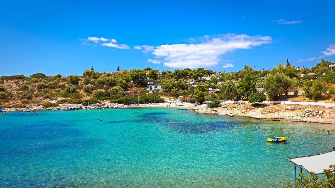 Ξένιος Ζευς Ηλιακτής. Χώρος Χαλάρωσης & Ξεκούρασης Apartment Agios Georgios  Luaran gambar