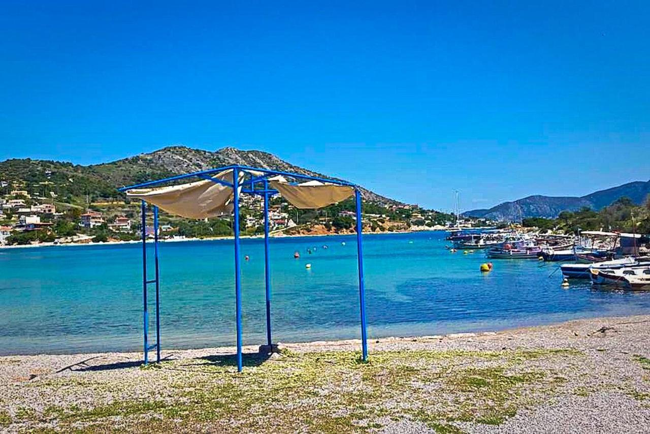Ξένιος Ζευς Ηλιακτής. Χώρος Χαλάρωσης & Ξεκούρασης Apartment Agios Georgios  Luaran gambar